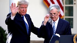 Trump I wont try to replace Fed chief Powell [upl. by Arenat]