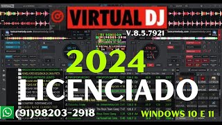 APRESENTAÇÃO DO VIRTUAL DJ 2024 LICENCIADO PARA CONTROLADORAS [upl. by Siuqram616]