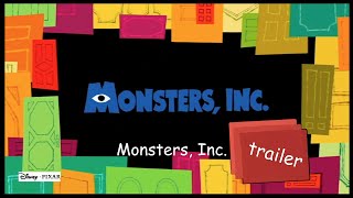 Monsters Inc trailer [upl. by Adnilav]