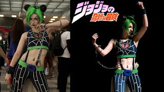 JJBA Part 6 Stone Ocean Jolyne Cujoh Cosplay at UnityCon 2019 [upl. by Favrot]