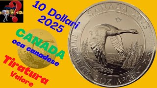 10 dollari 2025 Canada OCA canadese 183halloween coins numismatica pourtoi numismatics Silver [upl. by Gershom]