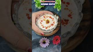 Raita SeriesEpisode4Burani RaitaBiryani Raita shorts recipe shortvideo Ratnashomerecipes [upl. by Merwin]