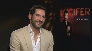 LUCIFER Tom Ellis on playing the devilish character amp if he wishes he had the same power over women [upl. by Dranyl]