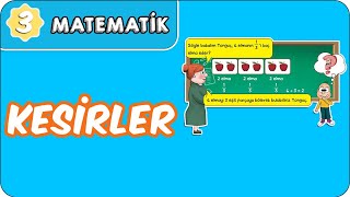 Kesirler  3Sınıf Matematik evokul Kampı [upl. by Anairad]