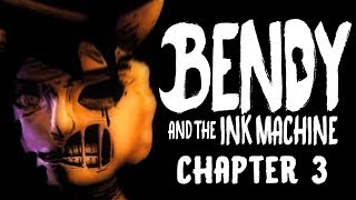 THE MOST JUMPSCARES YET LK Plays Bendy and The Ink Machine Chapter 3 [upl. by Sej]