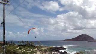 Paraglider  Makapuu Point [upl. by Acireed]