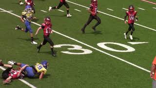 8 28 21 BERRYHILL 25 VS CLAREMORE 0 Slowmo [upl. by Allenotna]