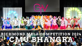 CMU Bhangra at Richmond Mela Competition 2024 [upl. by Sidwohl]