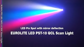 EUROLITE LED PST10 QCL Scan Light [upl. by Juliana660]