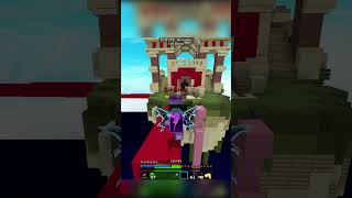 Der typ war orginal blind xD minecraft fy minecrafthypixelbedwarsclip pvpgaming shorts [upl. by Reizarf]