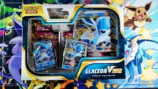 Pokémon TCG Glaceon VSTAR Special Collection Opening [upl. by Tiff]