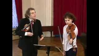 Zakhar Bron teaches Bach Violin Concerto in A Minor BWV No 1041 [upl. by Dell]