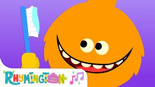 Brush Your Teeth  Monster Songs for Kids  Rhymington Square [upl. by Berghoff413]