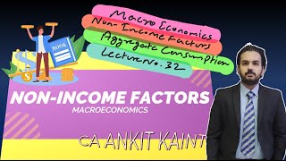 non income factors affecting consumption  interest rate 32 macroeconomics classical interestrate [upl. by Ellebyam]