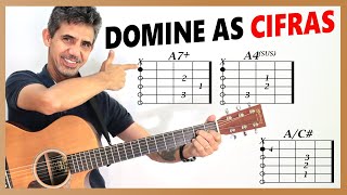 É assim que se lê CIFRAS  Aprenda ler qualquer uma e domine todas  AULA COMPLETA🎸👊 [upl. by Aicirtak685]