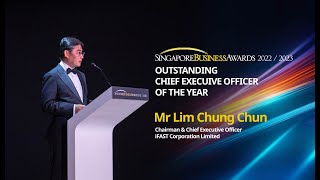 iFAST CEO Wins Outstanding CEO Of The Year Award [upl. by Eeima118]