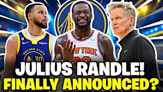 ✅OFFICIAL 🔵🔴FINALLY JULIUS RANDLE ANNOUNCED IN THE WARRIORS SHOCKED THE NBA GOLDEN STATE WARRIORS [upl. by Ailicec]