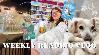 weekly reading vlog  reading a five star KU romance amp starting the HeartStopper series 📖💕 [upl. by Tarazi]