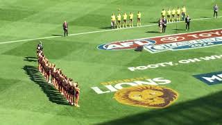 2024 AFL Grand Final national anthem [upl. by Ajnot]