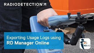 Exporting Usage Logs Using RD Manager Online [upl. by Concettina]