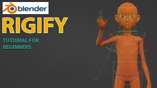 How to Rig a character with Rigify in Blender [upl. by Ayifas727]