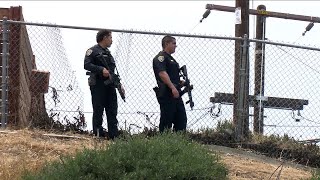 Officer released from hospital after being shot in Chollas Creek [upl. by Kiona]