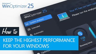 Ashampoo WinOptimizer 25  How to keep the maximum performance for your Windows [upl. by Mario]