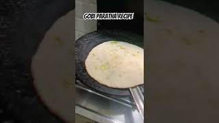 Gobi paratha Recipe 😋food tiffinboxrecipes indianfood recipe tiffinbox tiffinreceipe easyr [upl. by Ilegna]