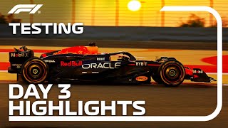 Day 3 Highlights  F1 PreSeason Testing 2024 [upl. by Balfore]