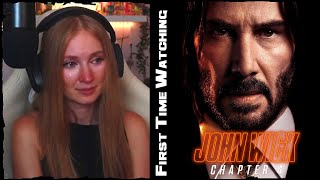 JOHN WICK 4 LIVE REACTION  FIRST TIME WATCHING [upl. by Coulson]