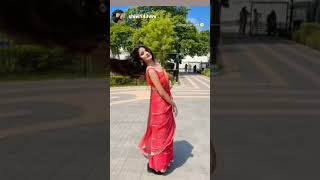 Always perfect realatable love shortvideo saree freshers fresherstranstion dance shorts [upl. by Carla]