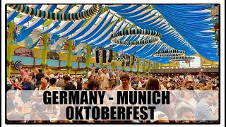 GERMANY  OKTOBERFEST  SPATENBRÄU  Ochsenbraterei Spaten Festhalle [upl. by Lucinda]