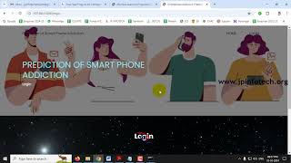 Smartphone Addiction Prediction Using Machine Learning  Python Final Year IEEE Project 2024 [upl. by Romulus433]