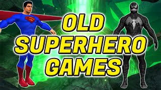 Playing Old Superhero Games [upl. by Leiva]