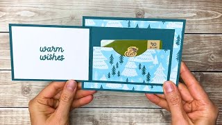 Quick amp Easy Fun Fold Card with a Gift Card Pocket [upl. by Chansoo]