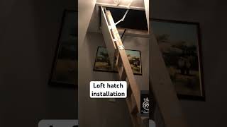 Another loft hatch installed lofthatch 100kclub diy home 100kfans [upl. by Akinit]