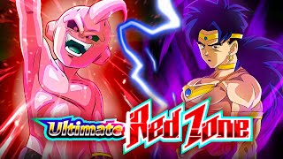 CARNIVAL LR TEQ BROLY VS KID BUU MAJIN BUU SAGA RED ZONE DBZ Dokkan Battle [upl. by Wiedmann687]