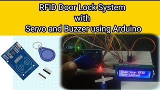 RFIDBased Door Lock System with Arduino [upl. by Dominus]