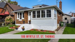 🏡Home Tour  106 Myrtle St  ST THOMAS ON [upl. by Mcripley]