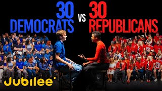 60 Republicans vs Democrats Debate the 2024 Election  Middle Ground [upl. by Enelkcaj]