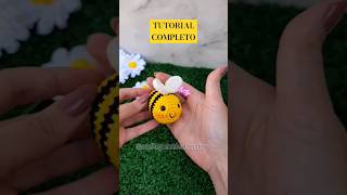 CHAVEIRO DE CROCHÊ ABELHA FOFINHA APRENDA FAZER SEGUINDO TUTORIAL DISPONÍVEL AQUI NO CANAL crochê [upl. by Ennaharas]