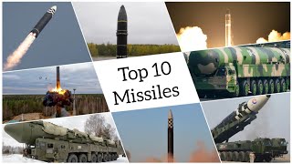 Top 10 Intercontinental Ballistic Missiles 2023 [upl. by Bittner778]