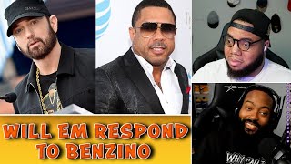 INTHECLUTCH REACTS TO EMINEM VS BENZINO SHOULD EM RESPOND [upl. by Nagard]