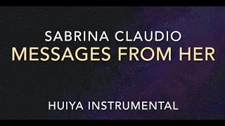 Instrumentalkaraoke Sabrina Claudio  Messages From Her Lyrics [upl. by Boor568]