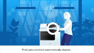 Easy print job delegation with uniFLOW Online [upl. by Bobine760]