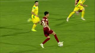 GOOOL Mioveni  CFR Cluj 01 Petrila marchează dintro poziție clară de ofsaid [upl. by Anaes380]