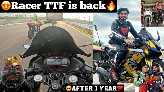 😍After 1 year 😈Racer TTF is back🔥🇮🇳Indian Racer TTF 😱started bike Race🔥🥰Best student  moto vlog [upl. by Haldas]