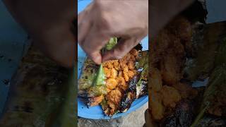 Banana Leaf prawn thokkushorts [upl. by Philemon]