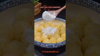 EASY SWEET amp SOUR RICE BALLS RECIPE recipe cooking chinesefood riceballs comfortfood snacks [upl. by Zamora]