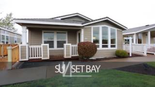 Sunset Bay Plus  3 Bedroom Double Wide Manufactured Home for Sale in OR CA WA [upl. by Alper]